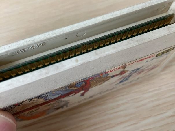 カセット端子の様子