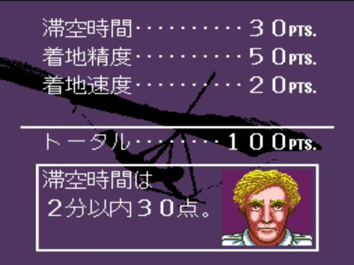 ハンググライダー得点説明