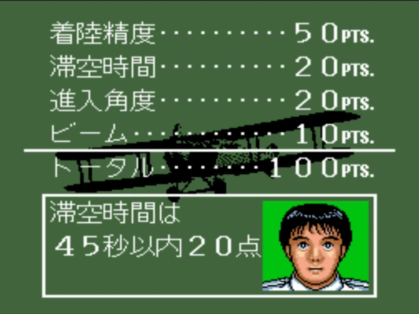 ライトプレーン得点説明