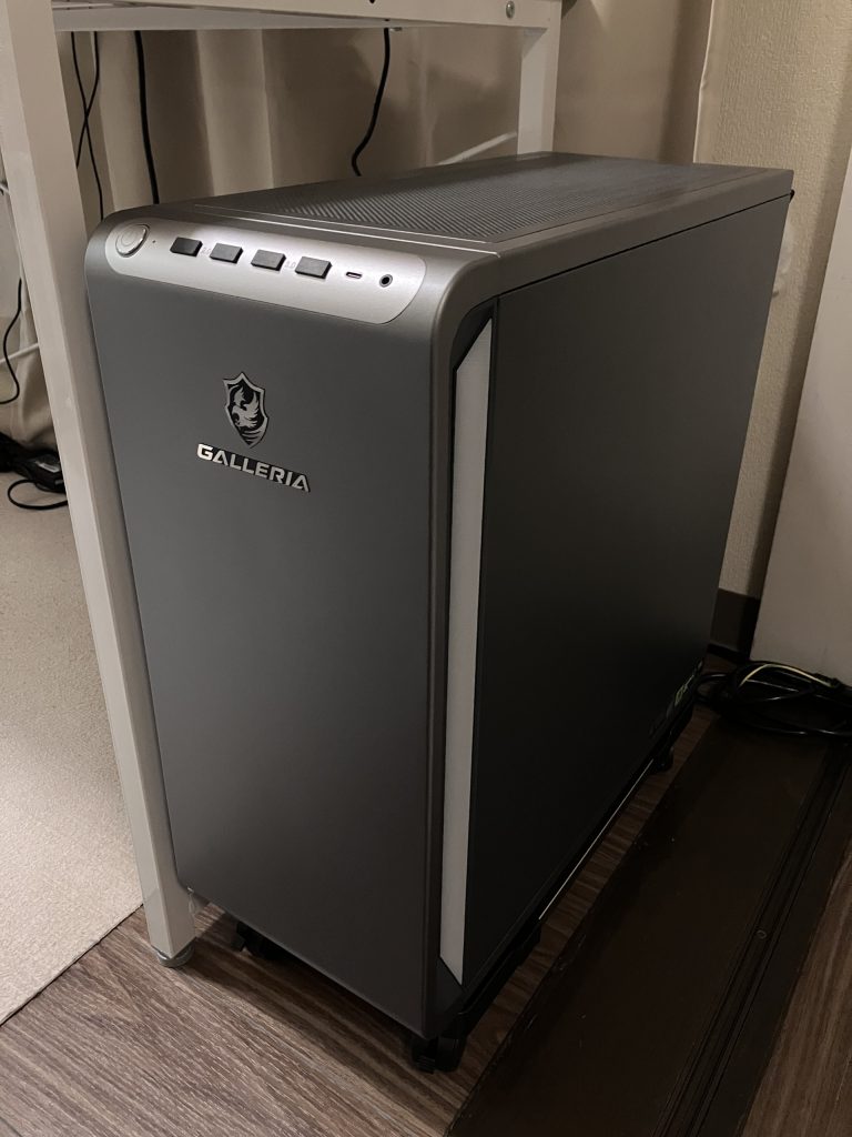 GALLERIA XPC7A-R59-GDの本体